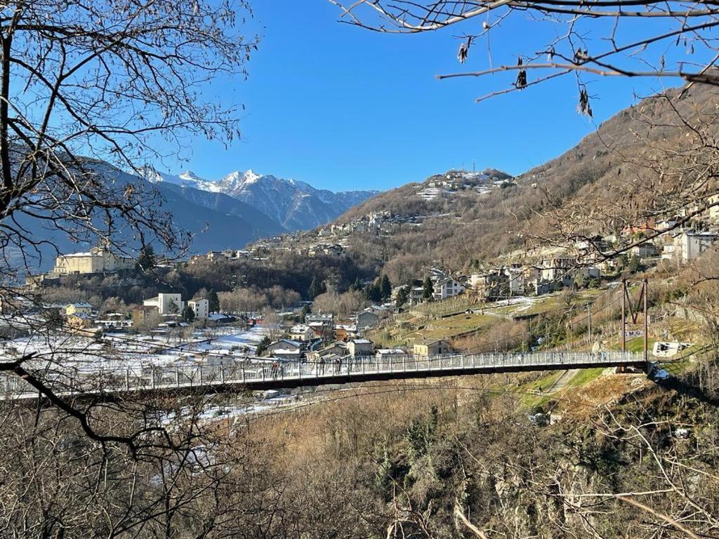 Appartamento La Baita Case Sondrio Fiume - Affitti Brevi Italia Exterior foto